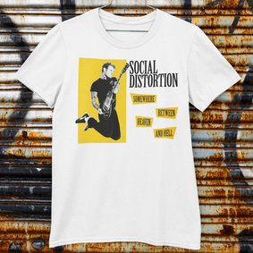 Social Distortion - Somewhere Between Heaven and Hell (Unissex) MOD. 2