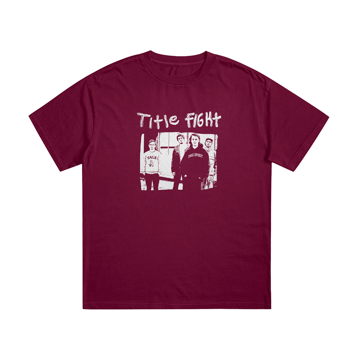 Nome do produto: TITLE FIGHT - CAMISETA - VINHO, AZUL E PRETA