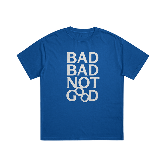 BADBADNOTGOOD - CAMISETA - AZUL E PRETA