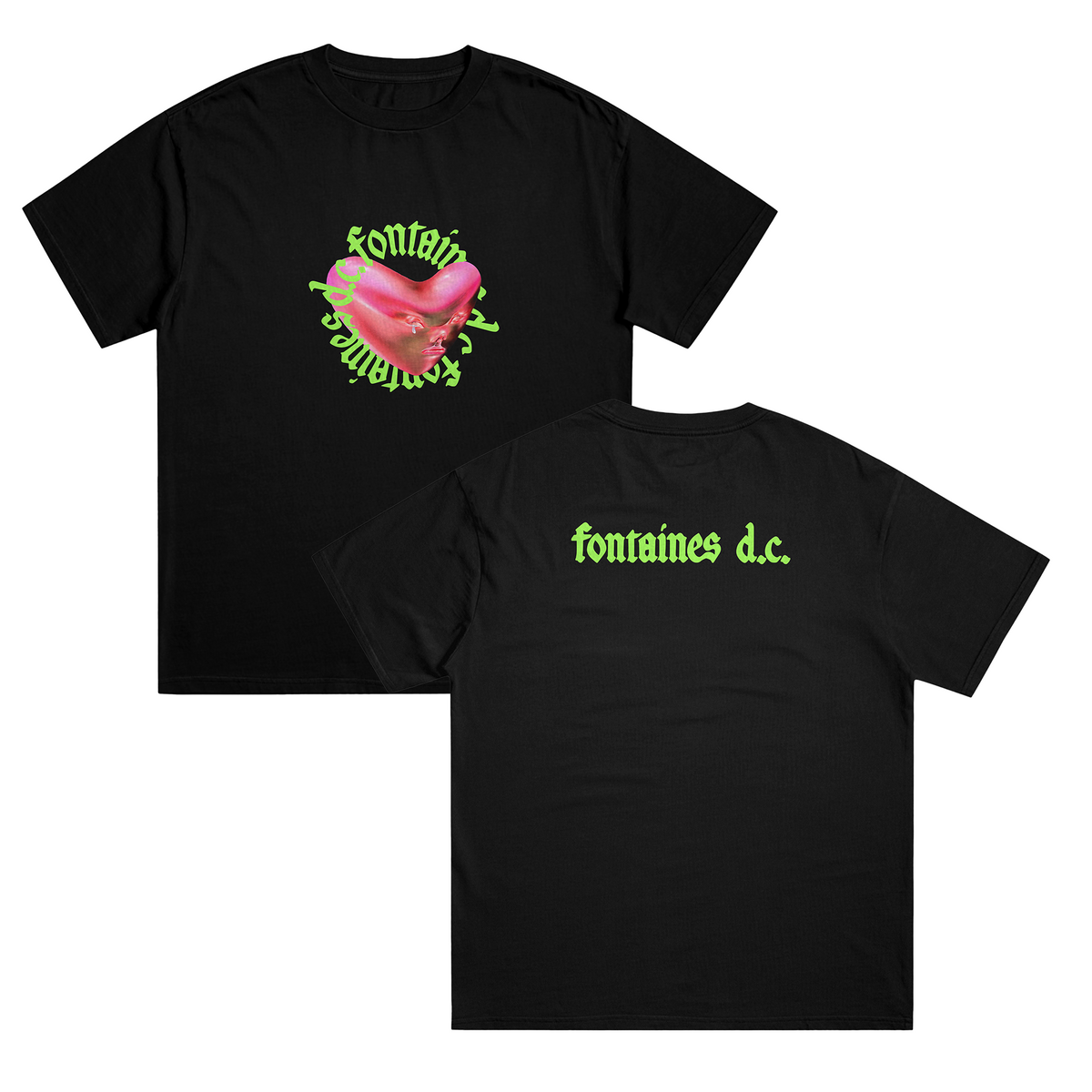 Nome do produto: FONTAINES D.C - CAMISETA - FRENTE E COSTAS