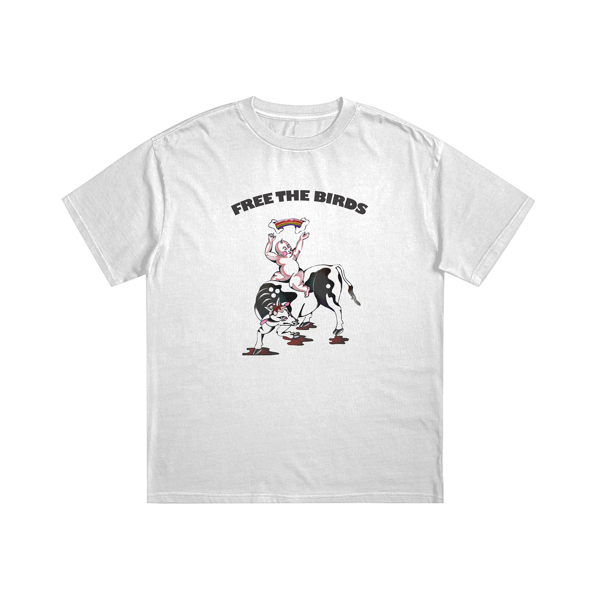 Nome do produto: FREE THE BIRDS - CAMISETA