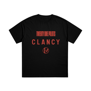 Nome do produtoTWENTY ONE PILOTS - CAMISETA (preta&branca) - CLANCY