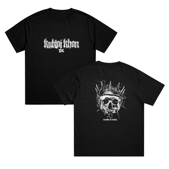 KUBLAI KHAN TX - CAMISETA - FRENTE E COSTAS