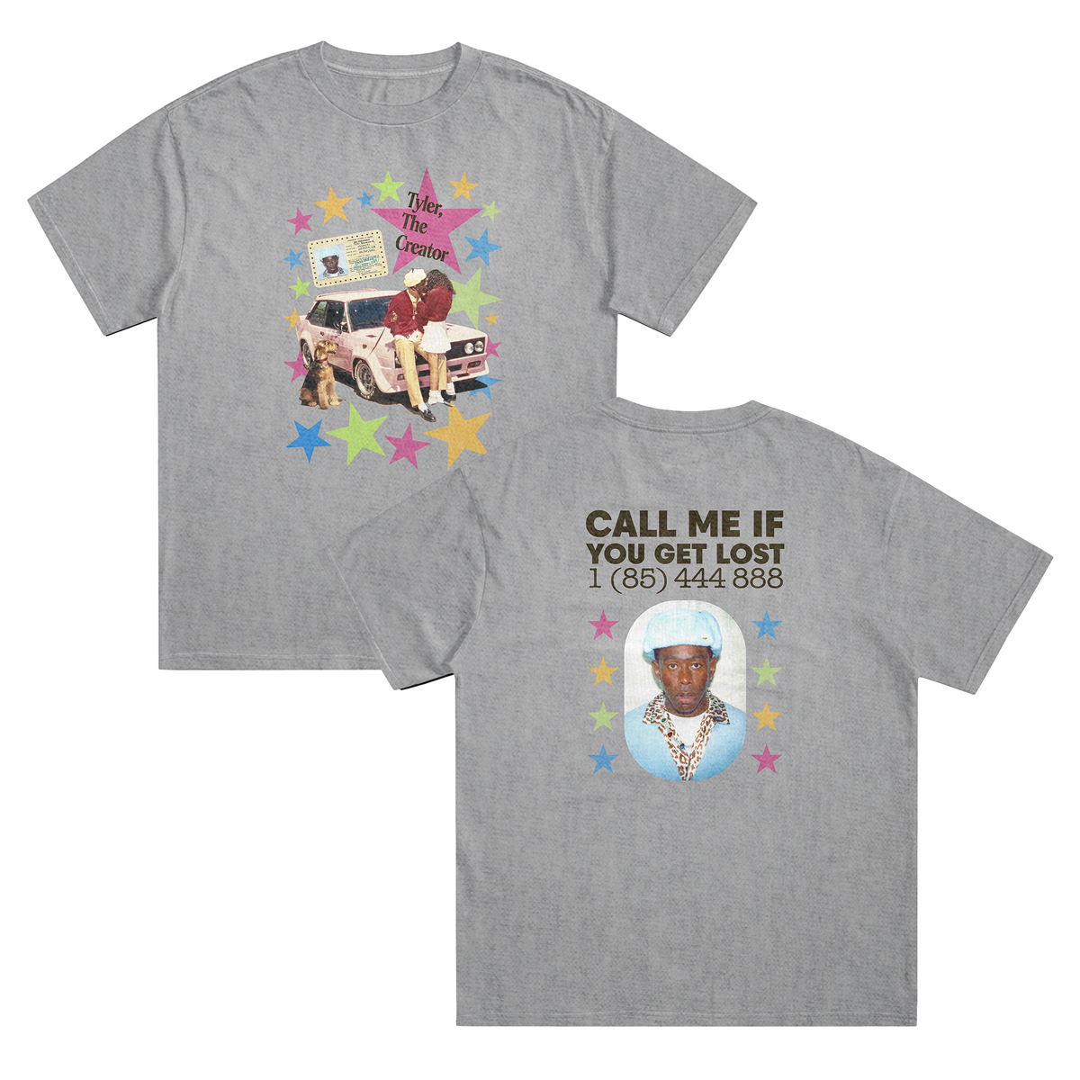 Nome do produto: TYLER THE CREATOR - CAMISETA - FRENTE E COSTAS