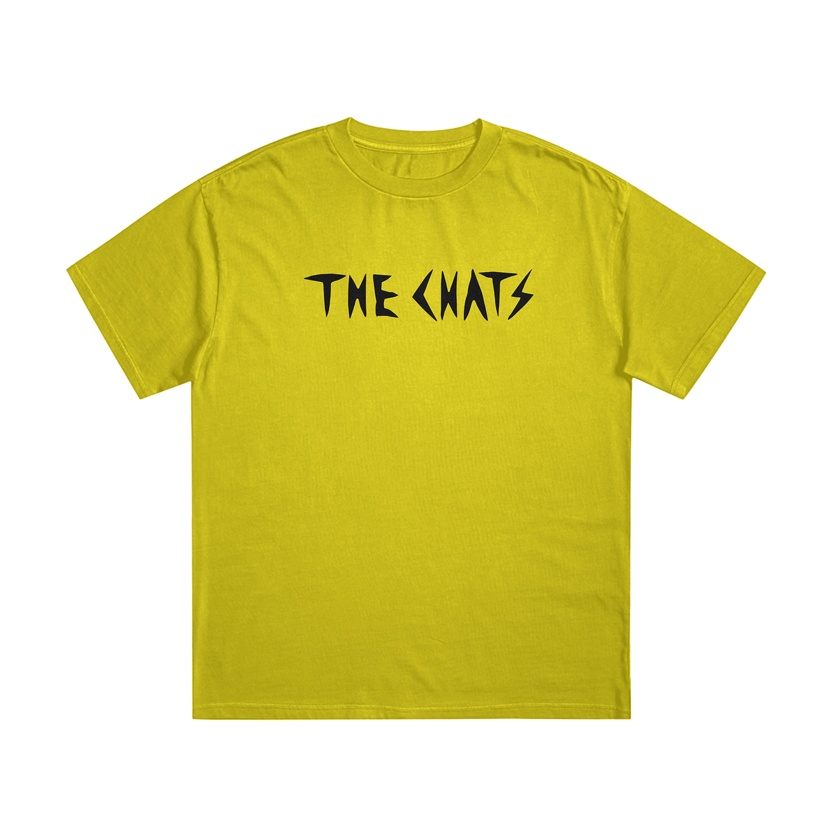 Nome do produto: THE CHATS - CAMISETA - AMARELA E BRANCA