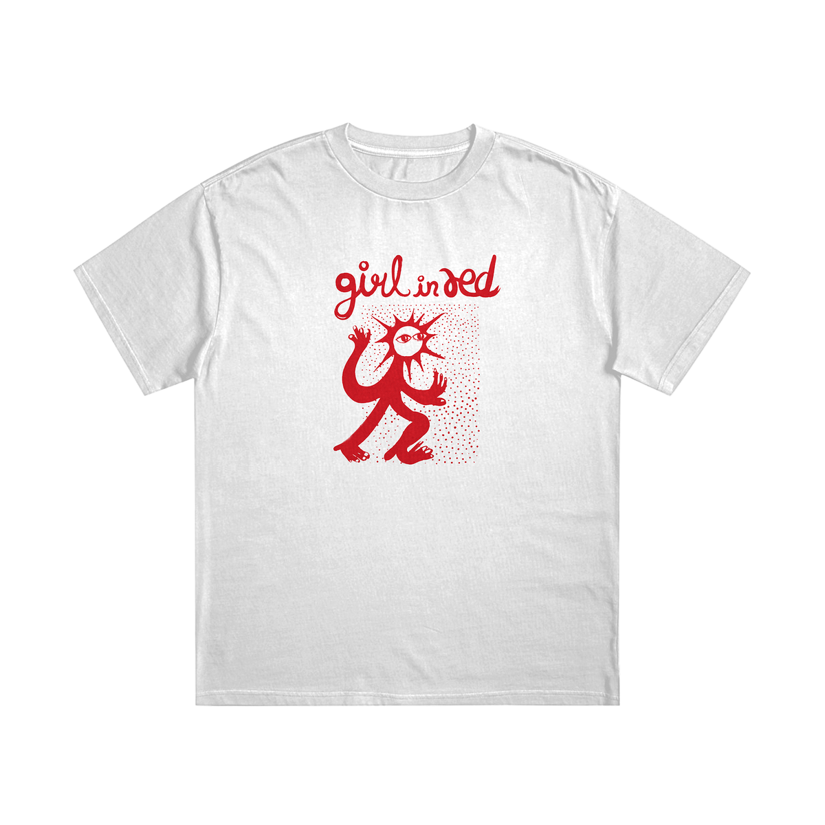 Nome do produto: GIRL IN RED - CAMISETA