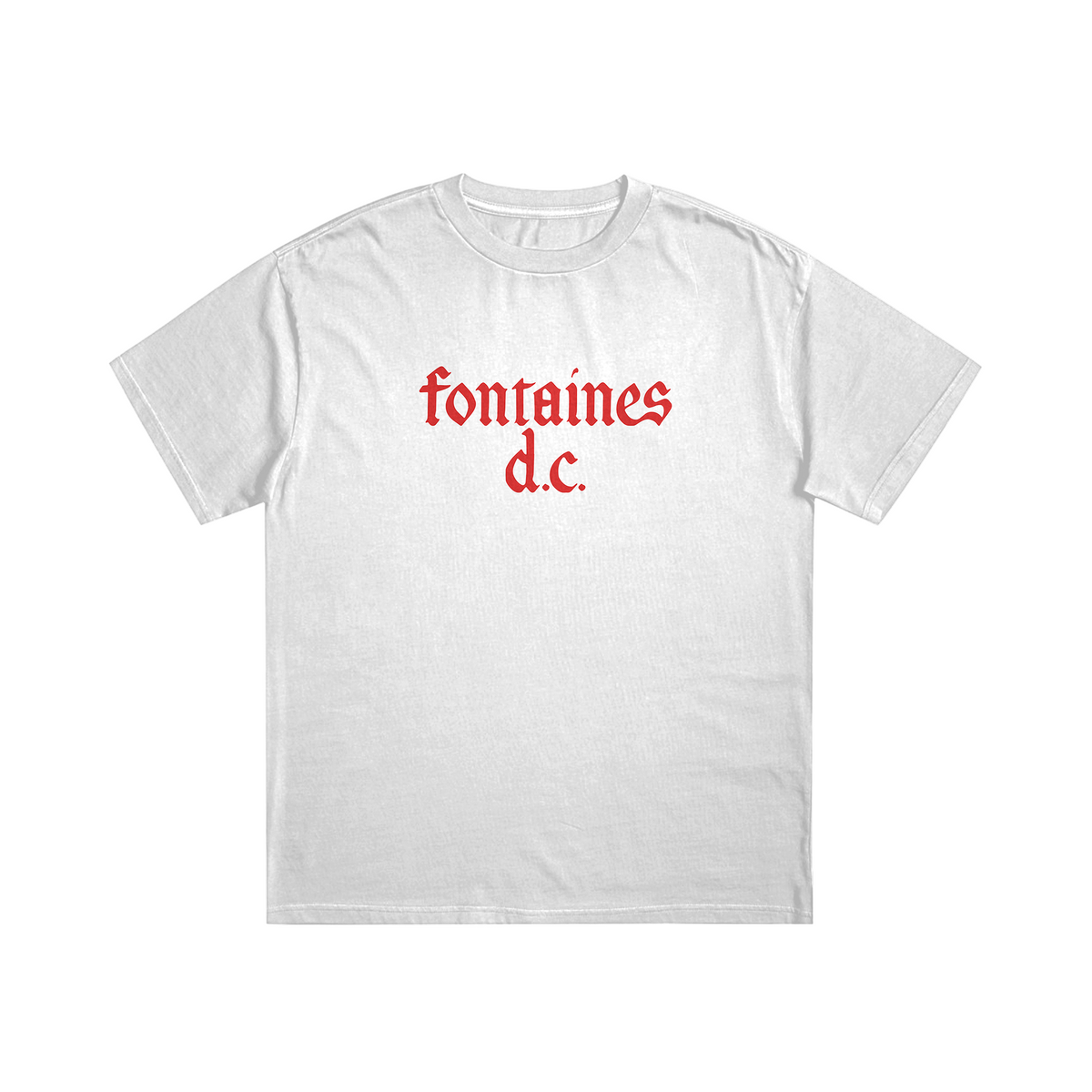 Nome do produto: FONTAINES D.C - CAMISETA - PRETA, BRANCA E AMARELA