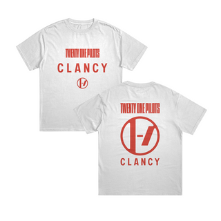 Nome do produtoTWENTY ONE PILOTS - CAMISETA (preta&branca) - CLANCY