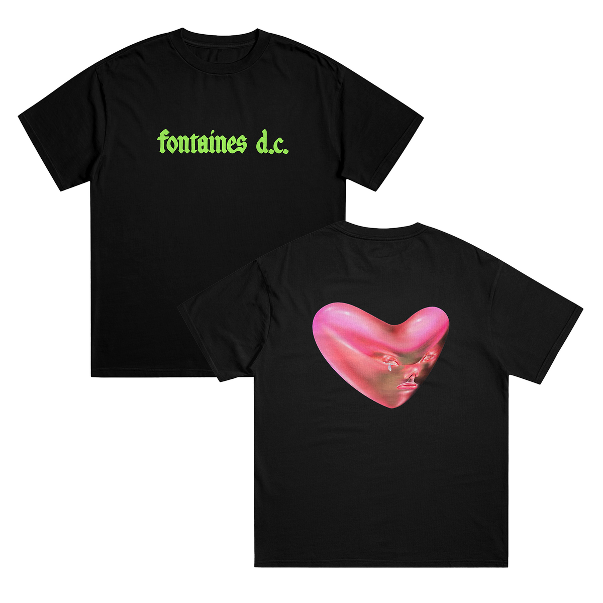 Nome do produto: FONTAINES D.C - CAMISETA - FRENTE E COSTAS