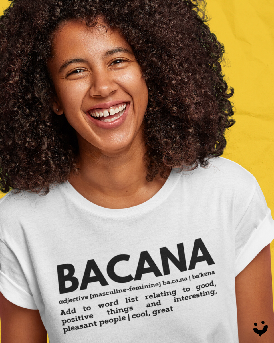 Nome do produto: {Camisa Bacana} BACANA