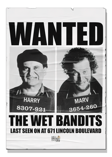 Nome do produtoCam. Unissex. - Bandidos Molhados - Wet Bandits - Esqueceram de Mim