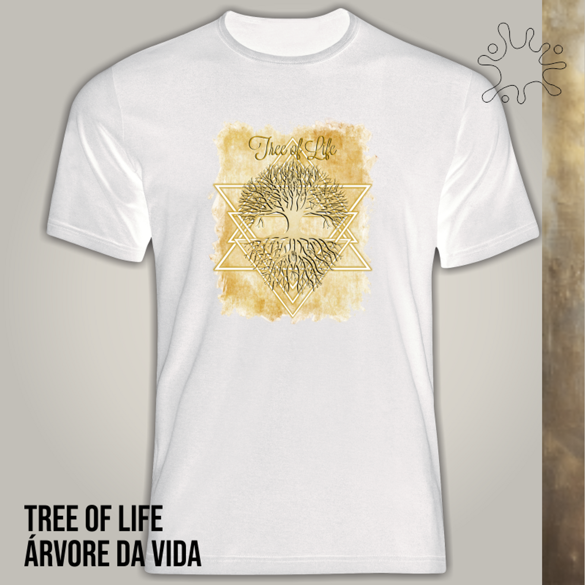 Nome do produto: Camiseta Tree of Life - Seremcores zz