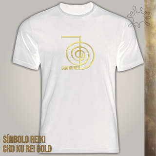 Nome do produtoCamiseta Cho Ku Rei Gold (Reiki)