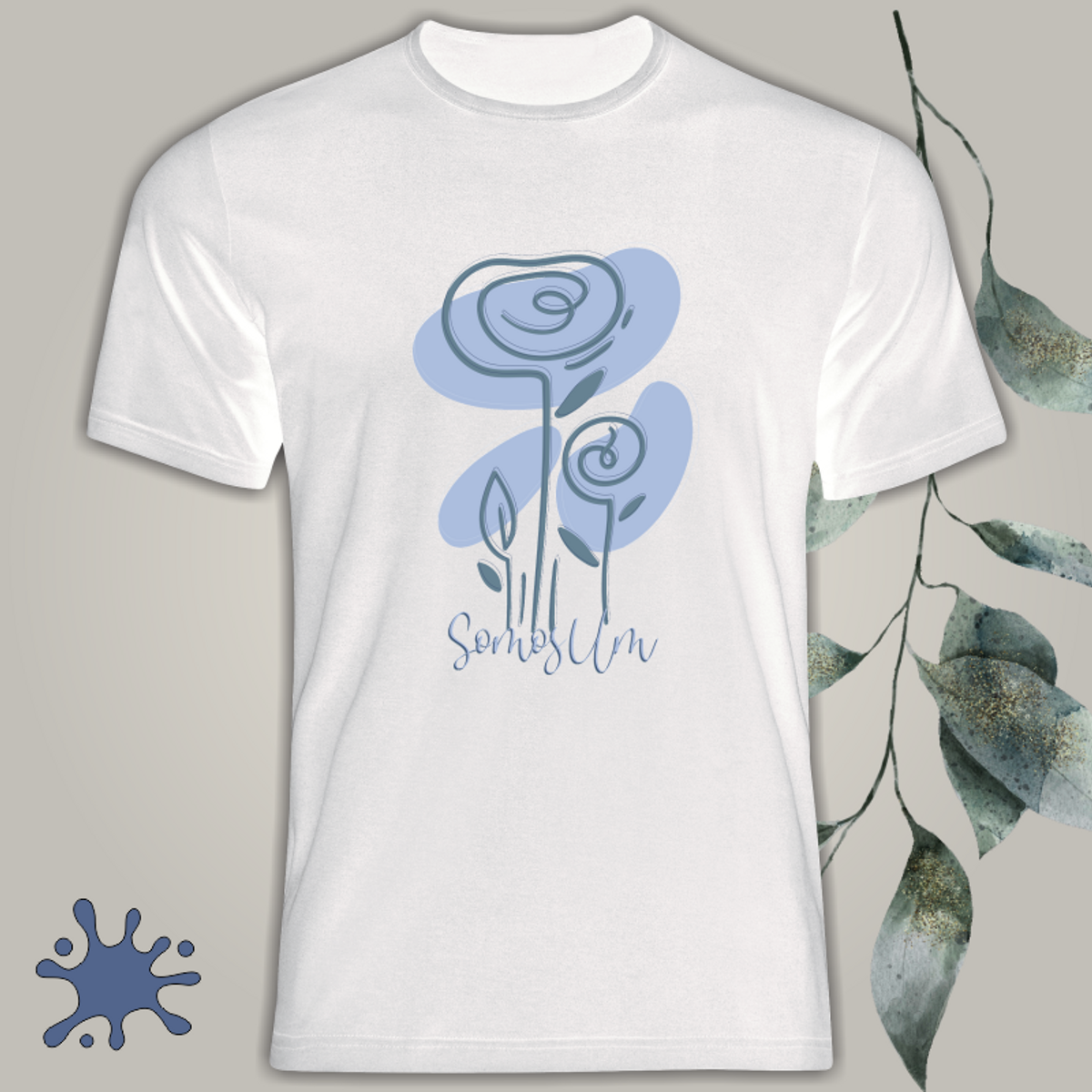 Nome do produto: Camiseta Somos Um - Boho Espiritual