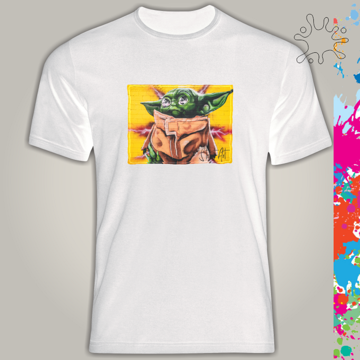 Nome do produto: Camiseta Graffiti do Mestre YD - Seremcores