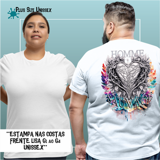 Nome do produtoTshirt SAUVAGE plus size - Seremcores