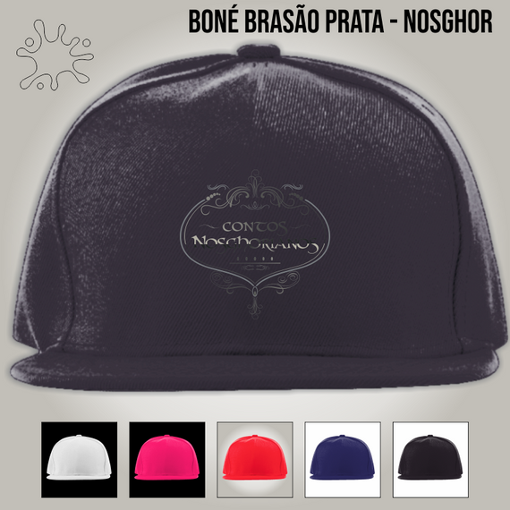 Brasão de Nosghor - PRATA (boné)