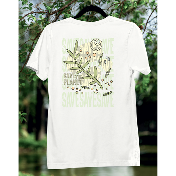 Camiseta Save the Planet - Boho Chic