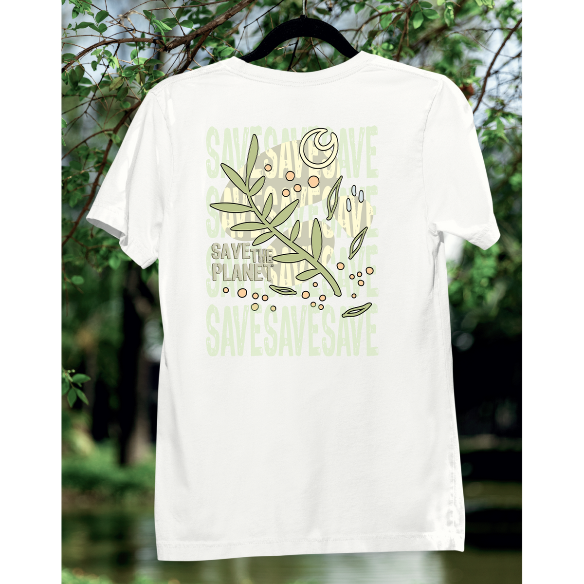 Nome do produto: Camiseta Save the Planet - Boho Chic