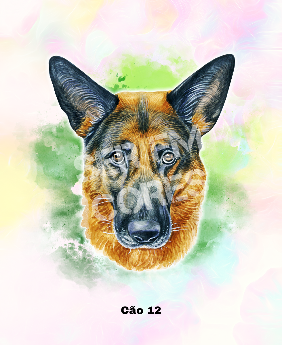 Nome do produto: Babylong Fem - Cachorro 12 (Pastor Alemão) Seremcores