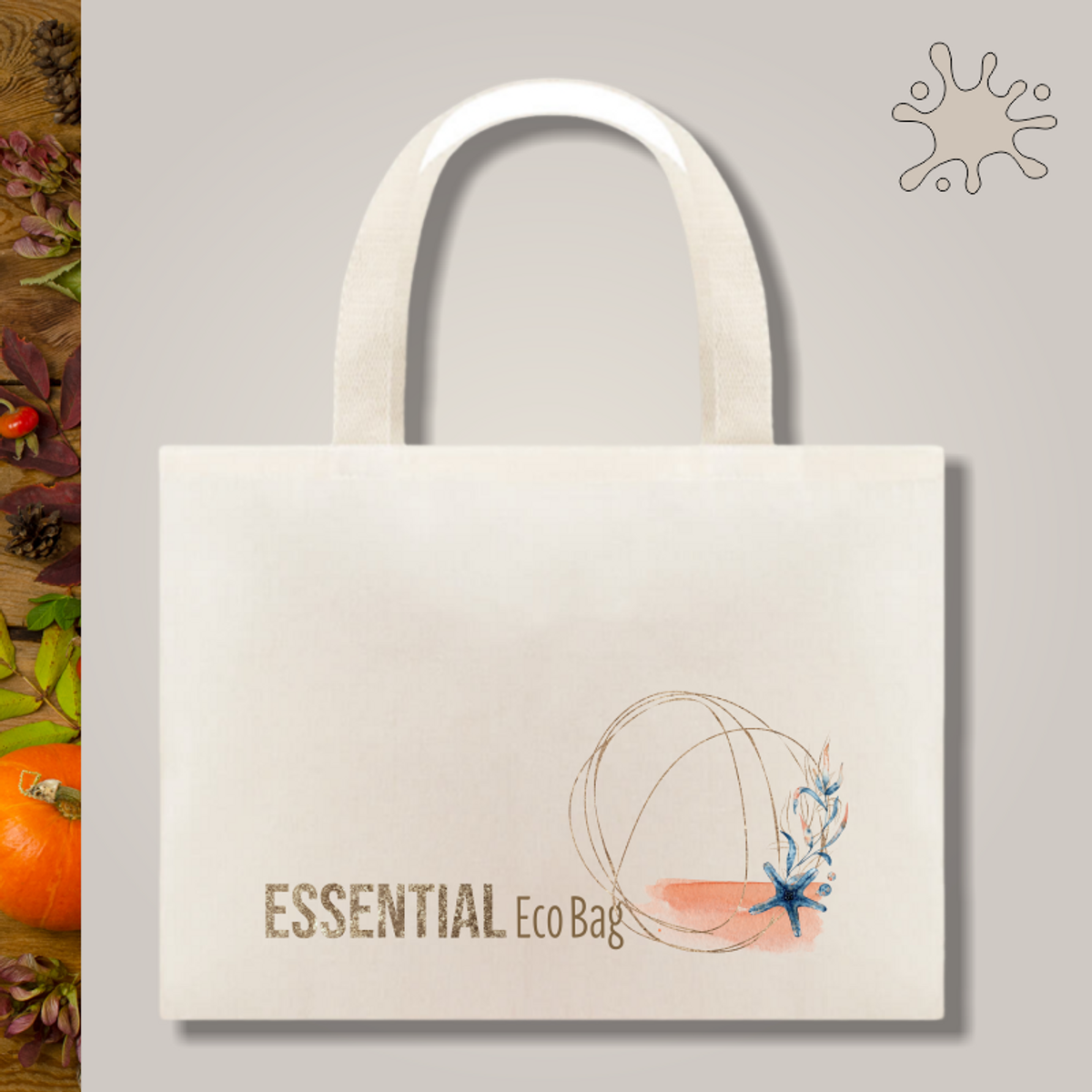 Nome do produto: Ecobag Essencial Estrela do Mar - Seremcores