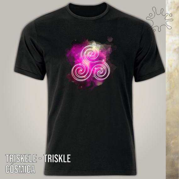 Camiseta Triskele cósmica - Seremcores zz