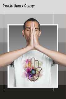 Camiseta Hamsá Mandala (Proteção) zz