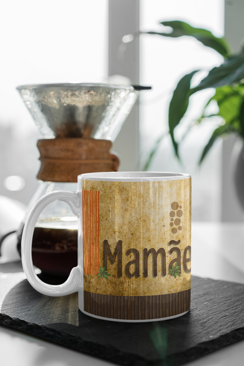 Nome do produto: Caneca MAMÃE vintage