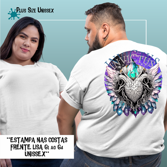 Tshirt INVICTUS plus size - Seremcores