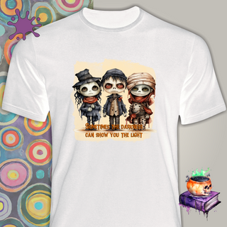 Nome do produtoCamiseta Trio 1 Zumbi Sometimes INGLÊS  - Seremcores 