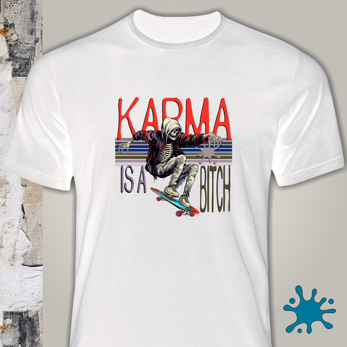 Nome do produto: Camiseta Karma is a Bitch