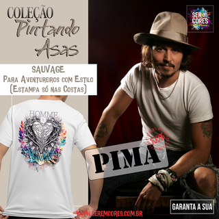 Nome do produtoCamiseta PIMA - SAUVAGE (costas) Seremcores