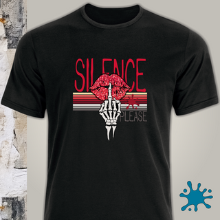 Nome do produtoCamiseta Silence please