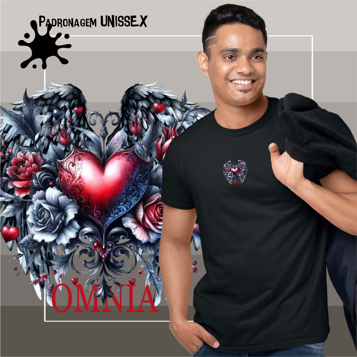 Nome do produto: Camiseta MINI OMNIA - Seremcores