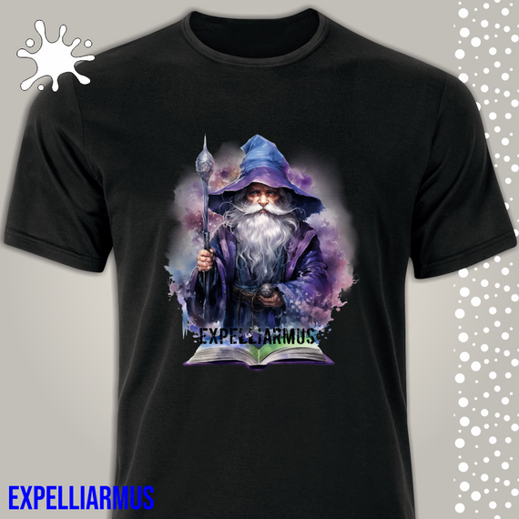 Camiseta Magos - Expelliarmus