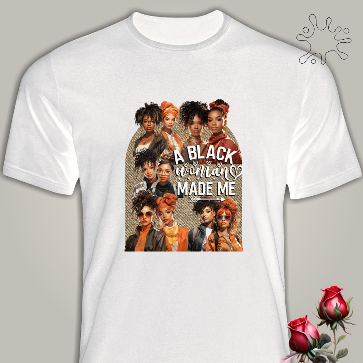 Nome do produto: Camiseta A black woman made me - Seremcores