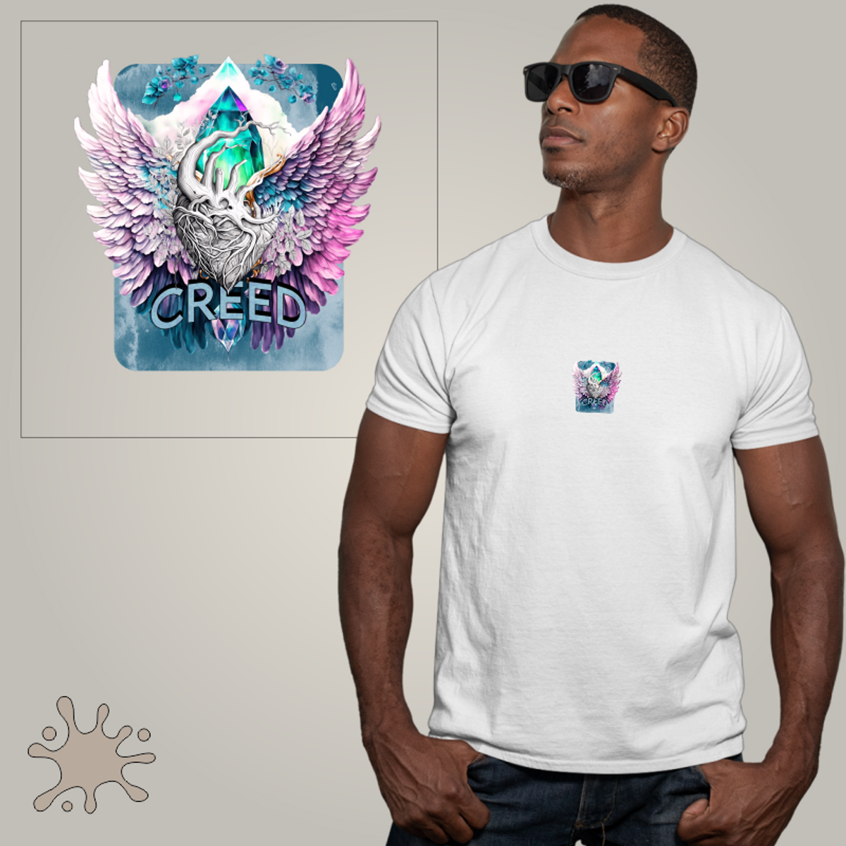 Nome do produto: Camiseta MINI CREED - Seremcores