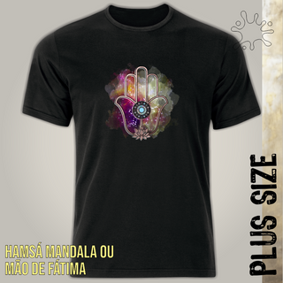 Nome do produtoPlus Size Hamsá Mandala (Proteção) zz