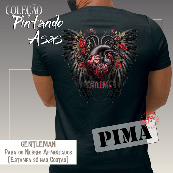 Camiseta PIMA - GENTLEMAN (costas) Seremcores