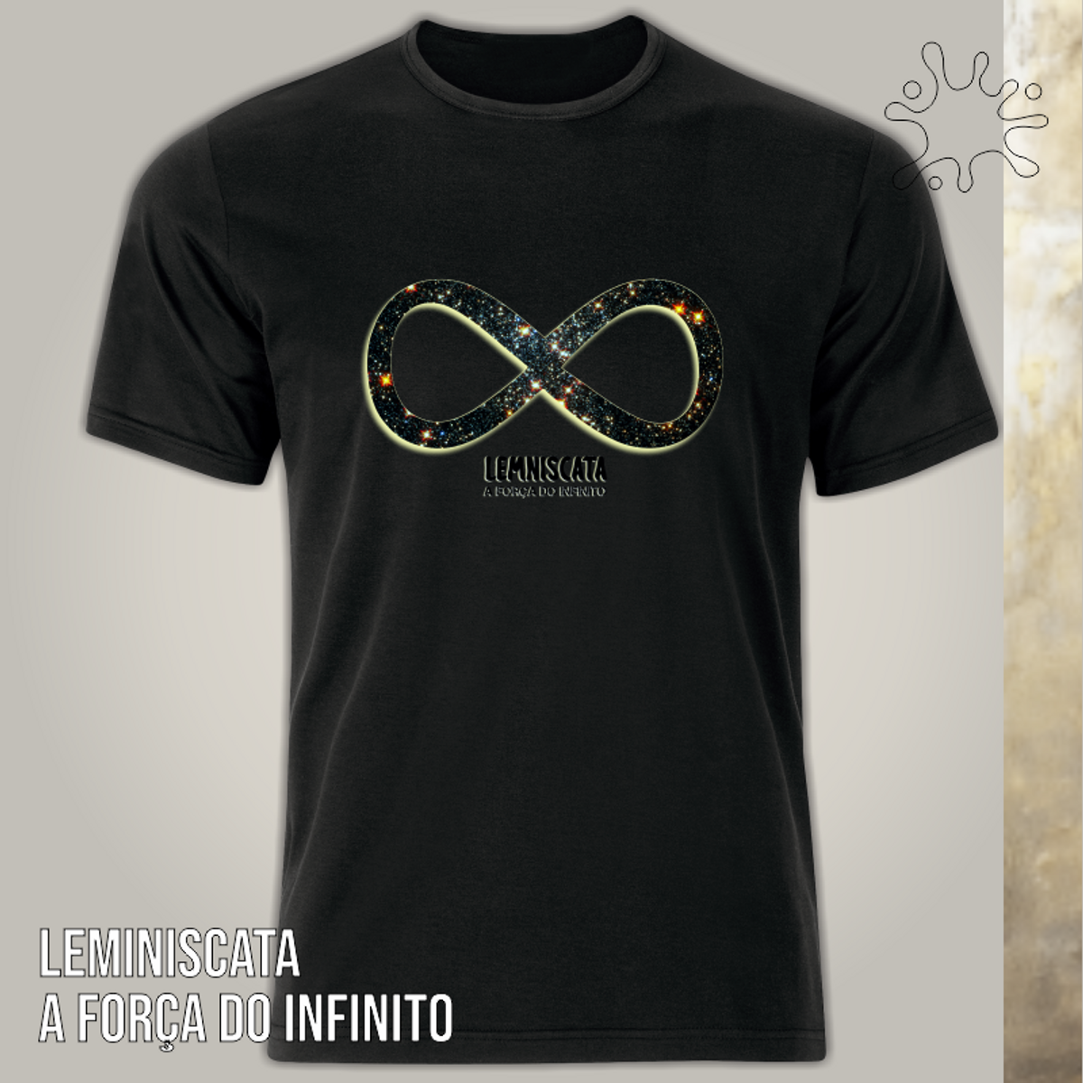 Nome do produto: Camiseta LEMNISCATA - Infinito zz Seremcores 