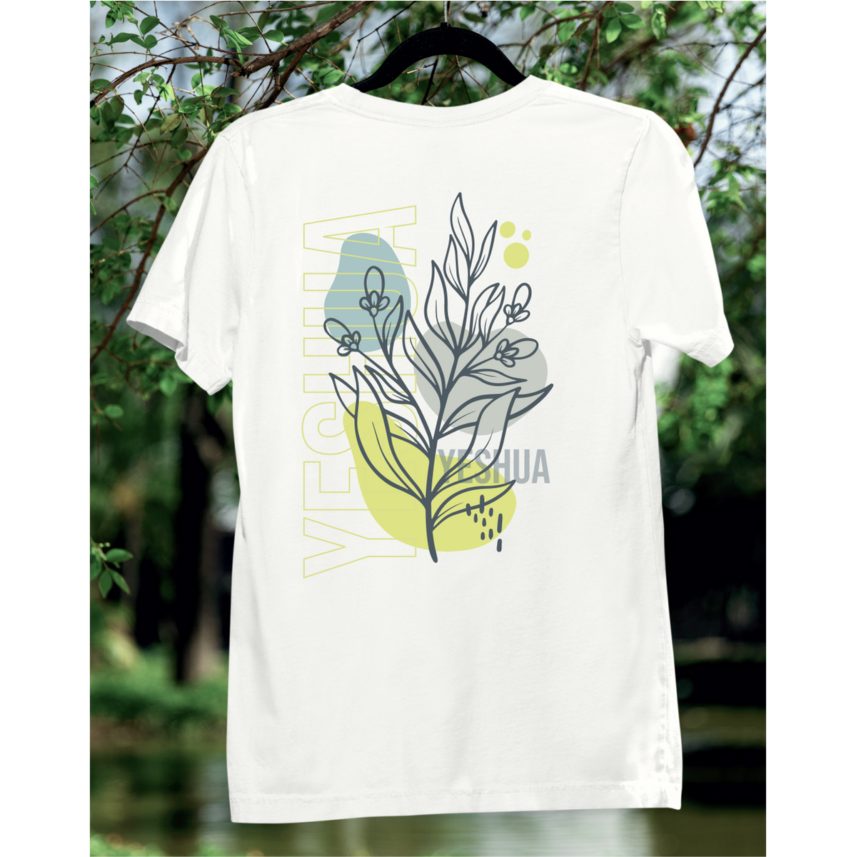 Nome do produto: Camiseta Yeshua One - Boho Espiritual