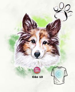 Camiseta de Cachorro 10 (shetland) Seremcores 