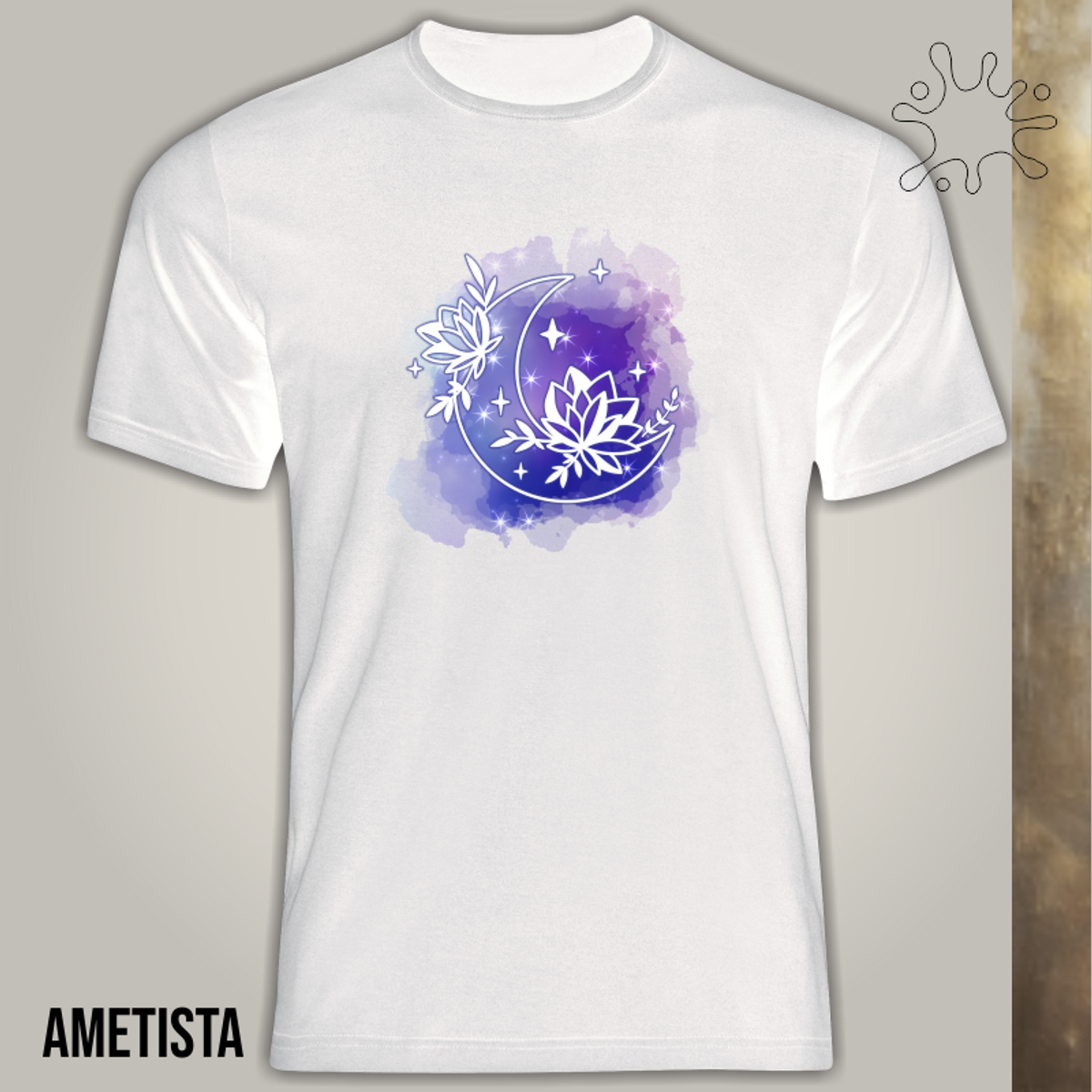 Nome do produto: Camiseta AMETISTA zz Seremcores 