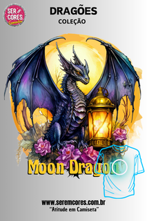 Nome do produtoCamiseta de Dragão - Moon Dragon  Seremcores