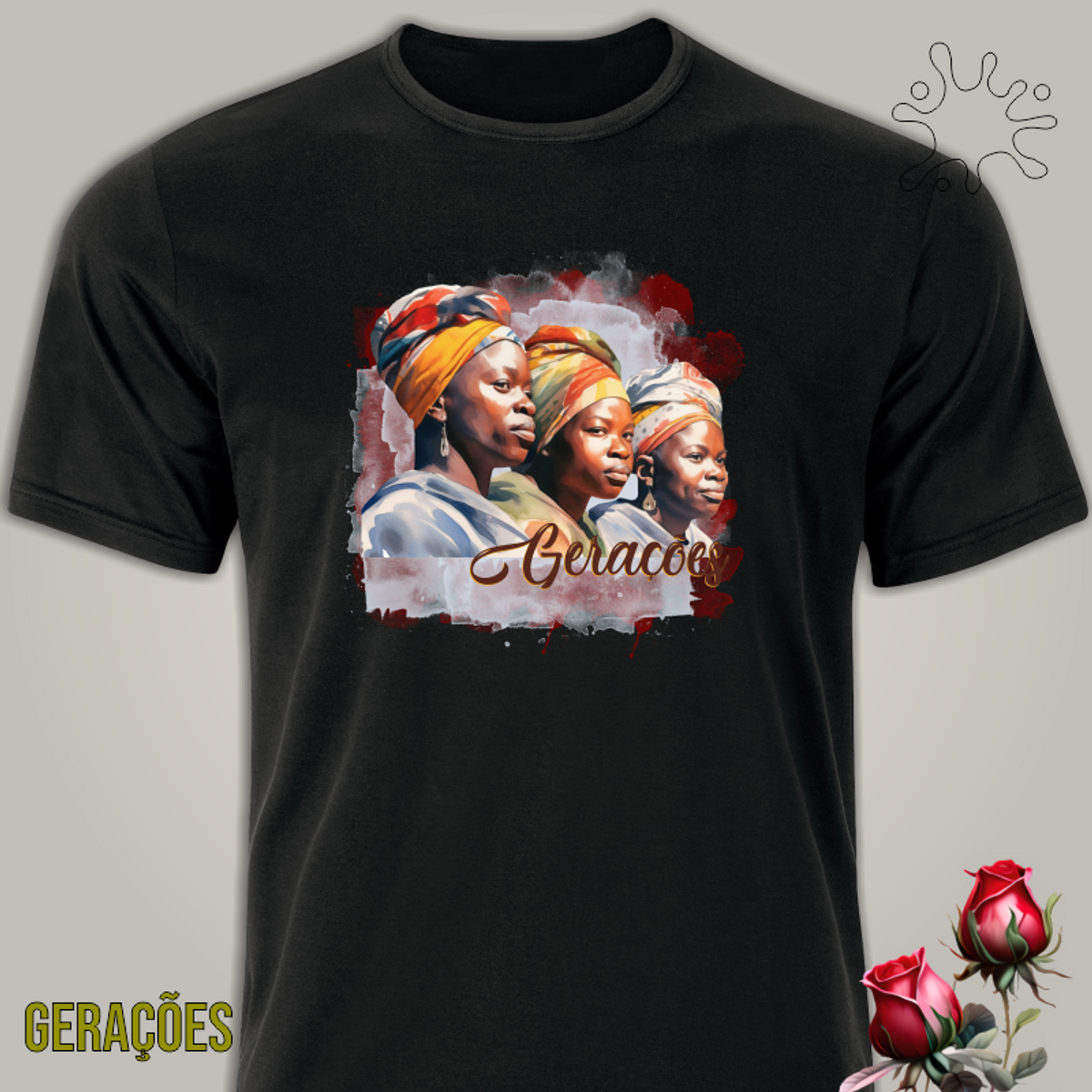 Nome do produto: Camiseta Gerações - Seremcores