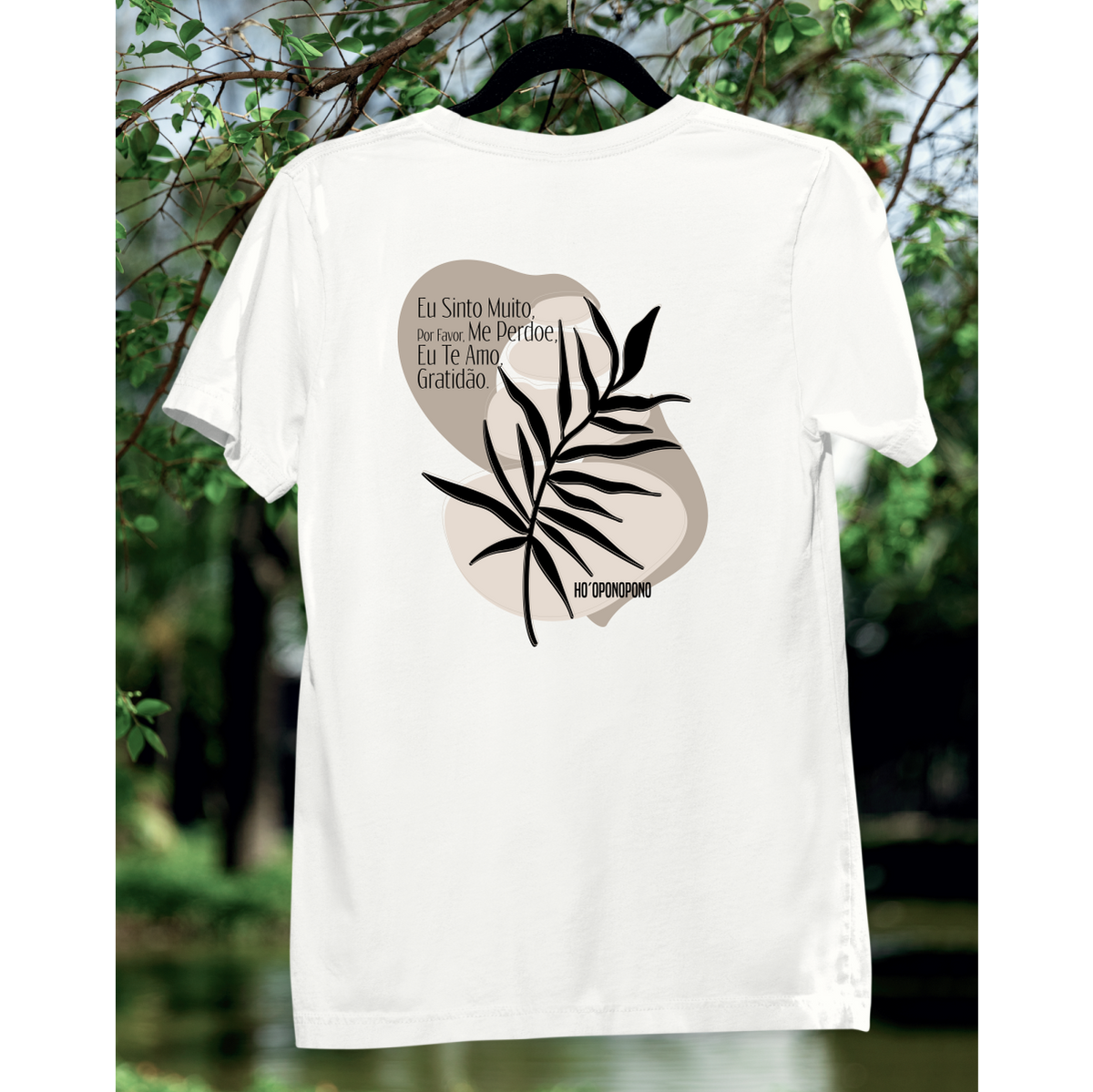 Nome do produto: Camiseta Hooponopono - Boho Espiritual