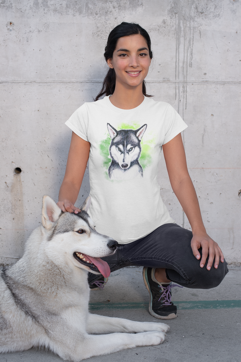 Nome do produto: Camiseta de Cachorro 34 (husky) Seremcores 