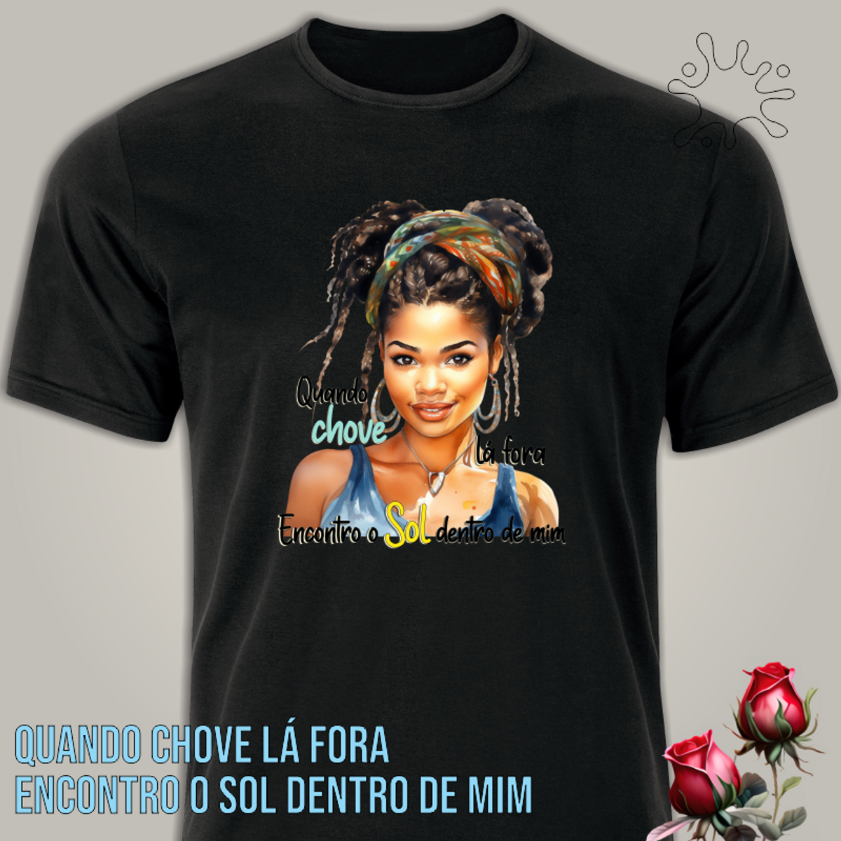 Nome do produto: Camiseta Quando chove - Seremcores