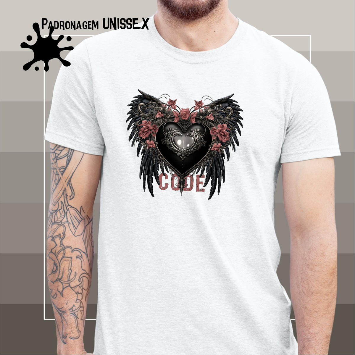 Nome do produto: Camiseta CODE - Seremcores