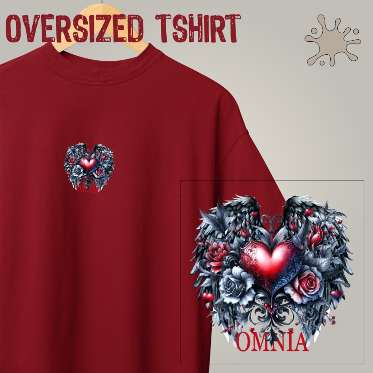 Nome do produto: Oversized Tshirt - MINI OMNIA - Seremcores